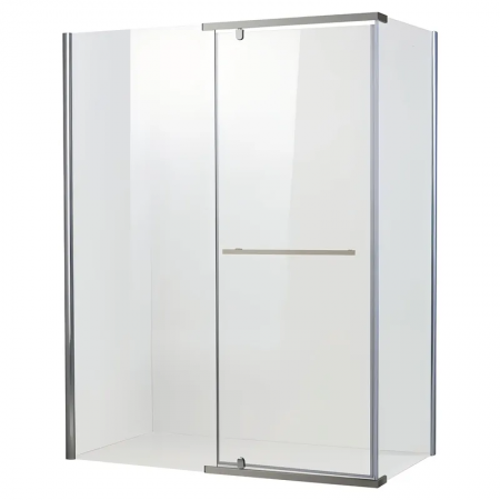 Душова кабіна SR-SC-01-TR-01/120x80x200/прозоре скло/Easy Clean/8мм/без піддону/CHROME (KR5353)
